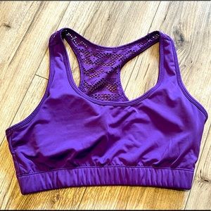 ZYIA Purple Bomber Bra